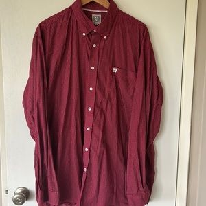 Men’s cinch long sleeve button down